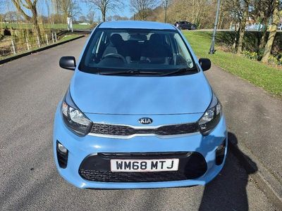 Used Kia Picanto 2019 Blue Hatchback