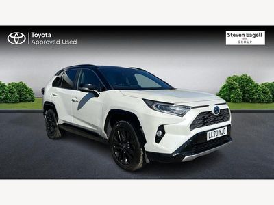 Used Toyota RAV4 2021 White/black SUV