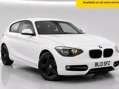 Used BMW 116 Sport Line 136 HP (100 kW) 2013 White Hatchback