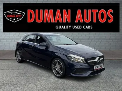 Used Mercedes A200 Executive 136 HP (100 kW) 2017 Blue Hatchback