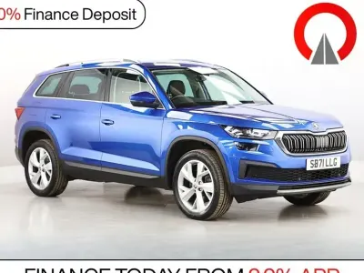 Used Skoda Kodiaq SE L 150 HP (110 kW) 2022 Blue SUV