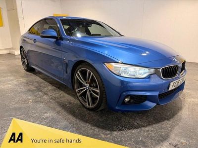 Usado BMW 420 M Sport 190 HP (139 kW) 2016 Azul Coupé
