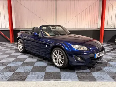 Used Mazda MX5 Inclusive 161 HP (118 kW) 2011 Blue Cabriolet