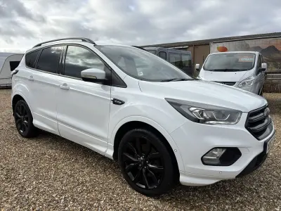 Used Ford Kuga ST-Line X 150 HP (110 kW) 2018 White SUV