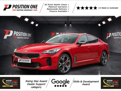 Used Kia Stinger GT 365 HP (268 kW) 2018 Red Hatchback