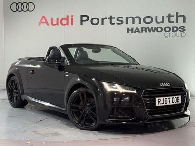 Black Used 2018 Audi TT Roadster S-Line Cabriolet | £15,295 (Good price)