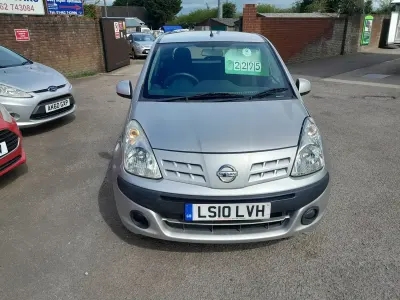 Used Nissan Pixo N-TEC 68 HP (50 kW) 2010 Silver Hatchback