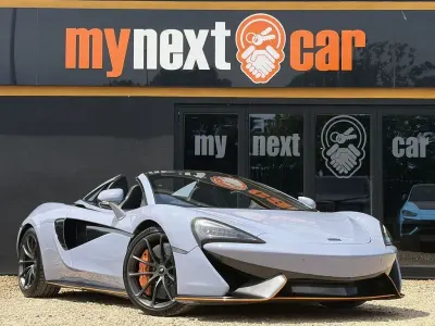 Used McLaren 570S 570 HP (419 kW) 2018 Grey Cabriolet