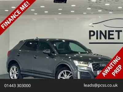 Used Audi Q2 S-Line 116 HP (85 kW) 2017 Grey SUV
