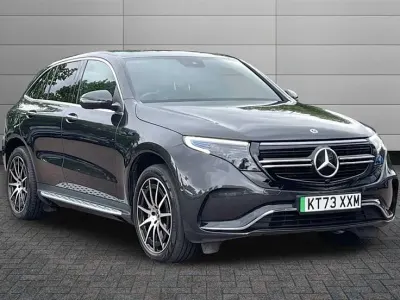 Used Mercedes EQC400 AMG line 300 kW (408 HP) 2023 Grey SUV