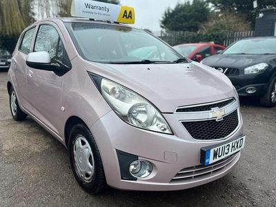 Used Chevrolet Spark LS 2013 Pink Hatchback