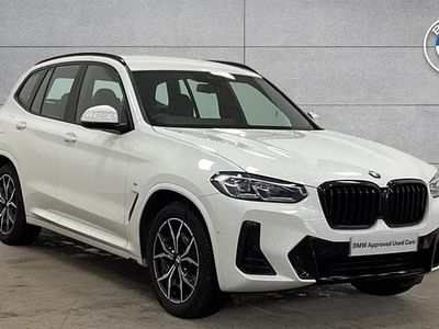 White Used 2021 BMW X3 M Sport SUV | £33,795 (Expensive)