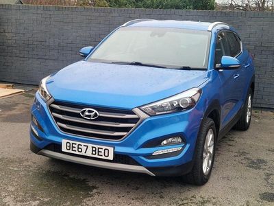 Used Hyundai Tucson SE 2017 Blue SUV