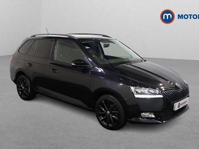 Used Skoda Fabia 95 HP (69 kW) 2021 Black Estate