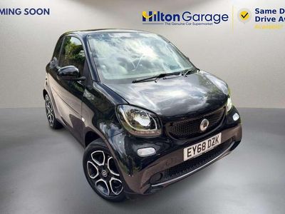 Used Smart ForTwo Coupé Premium 71 HP (52 kW) 2018 Black Coupe