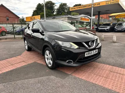 Used Nissan Qashqai N-TEC 115 HP (84 kW) 2016 Black SUV