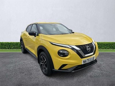 Iconic yellow New 2025 Nissan Juke N-Connecta SUV | £20,444 (Fair price)