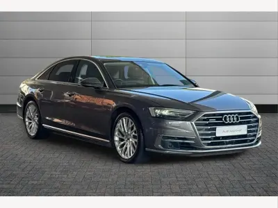 Used Audi A8 Advanced 282 HP (207 kW) 2018 Terra grey Sedan