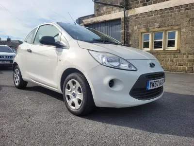 Used Ford Ka Studio 69 HP (50 kW) 2012 White Hatchback