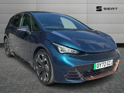 Used Cupra Born 150 kW (204 HP) 2022 Blue Hatchback