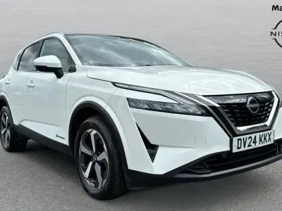 Used Nissan Qashqai N-Connecta 190 HP (139 kW) 2024 White SUV