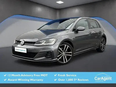 Used VW Golf VII GTD 184 HP (135 kW) 2017 Grey Hatchback