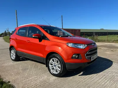 Used Ford Ecosport Zetec 2015 Red SUV