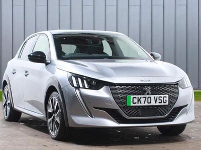 used Peugeot e-208 50KWH GT LINE AUTO 5DR ELECTRIC FROM 2020 FROM WESTON-SUPER-MARE (BS23 3YX) | SPOTICAR