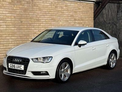 Used Audi A3 S-Line 110 HP (80 kW) 2016 White Sedan