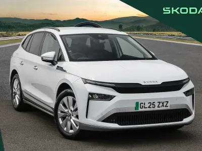 Used Skoda Enyaq iV SE L 150 kW (204 HP) 2025 White SUV