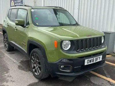 Usado Jeep Renegade 140 HP (102 kW) 2018 Verde SUV