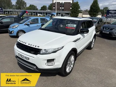 Used Land Rover Range Rover evoque Prestige 190 HP (139 kW) 2012 White SUV