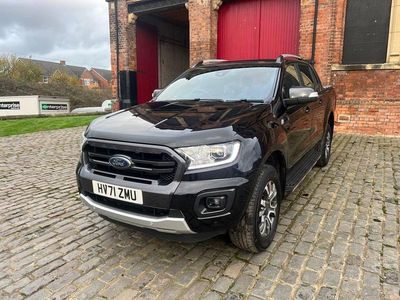 Begagnad Ford Ranger Wildtrack 2021 Svart Pickup