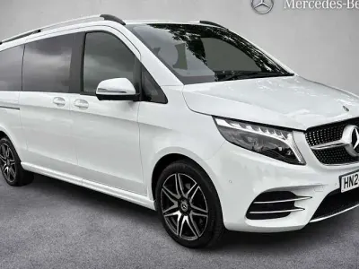 Used Mercedes V220 AMG line 163 HP (119 kW) 2024 White MPV