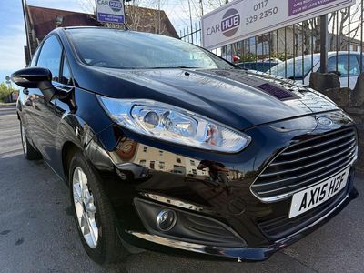 Used Ford Fiesta Zetec 82 HP (60 kW) 2015 Black Hatchback