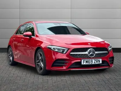 Used Mercedes A200 Executive 163 HP (119 kW) 2019 Patagonia red Hatchback