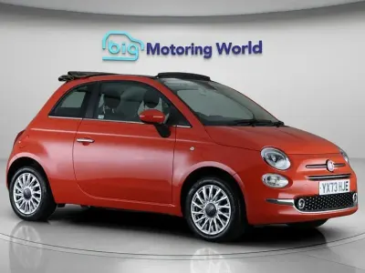 Used Fiat 500C S 70 HP (51 kW) 2023 Red Cabriolet