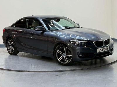 Used BMW 218 Sport Line 2018 Grey Coupe