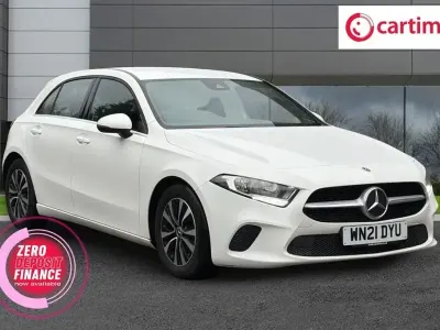 Begagnad Mercedes A180 SE 116 HK (85 kW) 2021 Vit Halvkombi