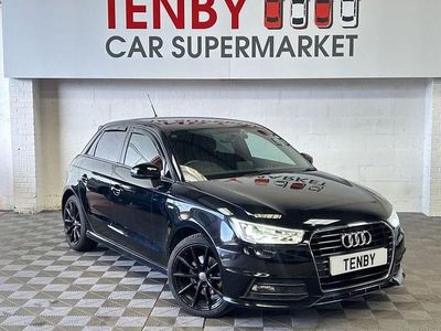 Used Audi A1 Sportback S-Line 125 HP (91 kW) 2018 Black Hatchback
