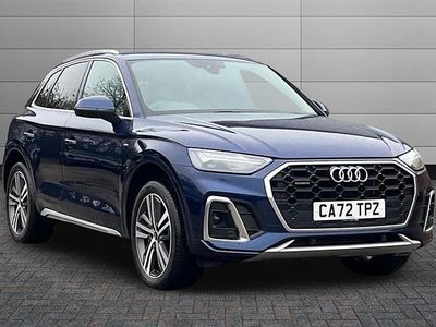 Navarra blue Used 2022 Audi Q5 Competition SUV | £32,450 (A bit pricey)
