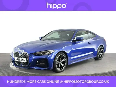 Used BMW 420 M Sport 184 HP (135 kW) 2021 Blue Coupe