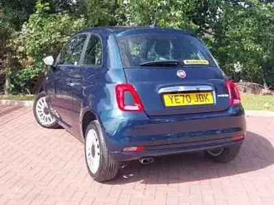 Used Fiat 500 Lounge 70 HP (51 kW) 2020 Blue Hatchback