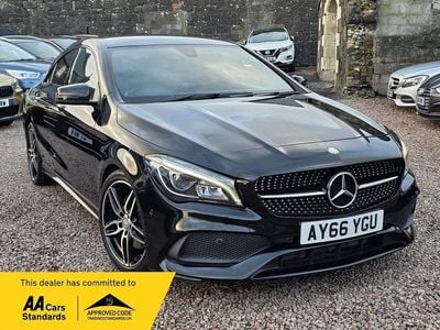 Black Used 2016 Mercedes CLA220 AMG line Sedan | £11,950 (Fair price)