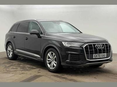 Black Used 2020 Audi Q7 Sport SUV | £31,795 (Fair price)