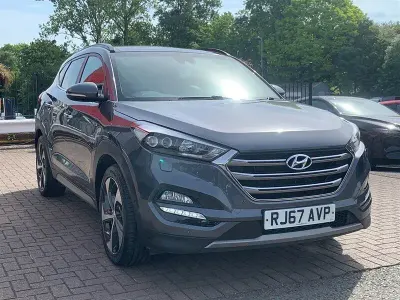 Used Hyundai Tucson Premium SE 185 HP (136 kW) 2017 Grey SUV