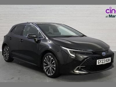 Used Toyota Corolla Design 138 HP (101 kW) 2023 Black Hatchback