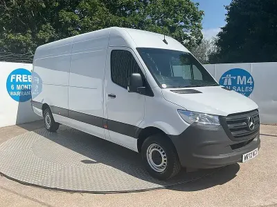 Used Mercedes Sprinter Progressive 150 HP (110 kW) 2022 White Van