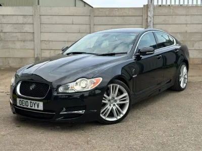 Gebraucht Jaguar XF Portfolio 275 PS (202 kW) 2010 Schwarz Limousine