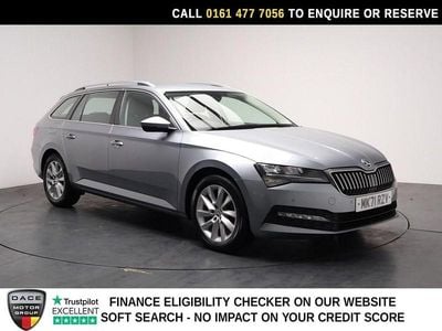 Used Skoda Superb SE 122 HP (89 kW) 2021 Grey Estate